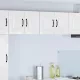 Fali konyhaszekrény 2 pcs Magas Fényű Fehér 60 x 31 x 40 cm