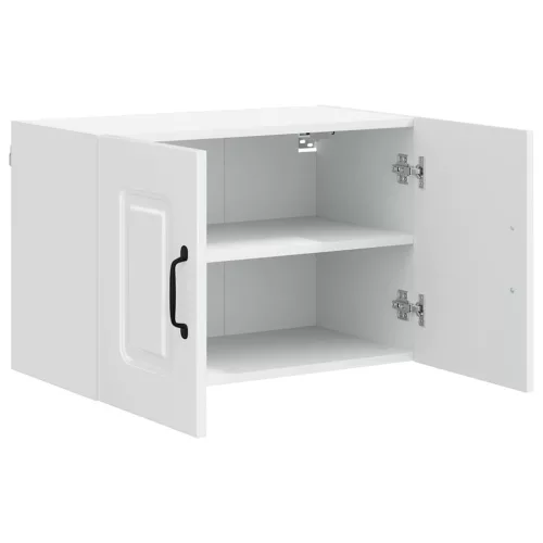 Fali konyhaszekrény 2 pcs Magas Fényű Fehér 60 x 31 x 40 cm