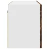 Fali konyhaszekrény 2 pcs Füstölt tölgy 60 x 31 x 40 cm Faanyag
