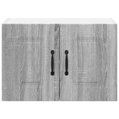 Fali konyhaszekrény 2 pcs Szürke Sonoma 60 x 31 x 40 cm Faanyag