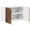 Fali konyhaszekrény polcokkal Öreg fa 60 x 31 x 40 cm Faanyag