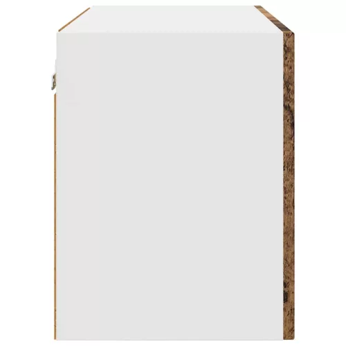 Fali konyhaszekrény 2 pcs Öreg fa 60 x 31 x 40 cm Faanyag