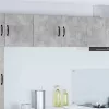 Fali konyhaszekrény Beton Szürke 80 x 31 x 40 cm Faanyag