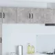Fali konyhaszekrény Beton Szürke 80 x 31 x 40 cm Faanyag