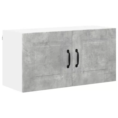 Fali konyhaszekrény Beton Szürke 80 x 31 x 40 cm Faanyag