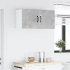 Fali konyhaszekrény Beton Szürke 80 x 31 x 40 cm Faanyag