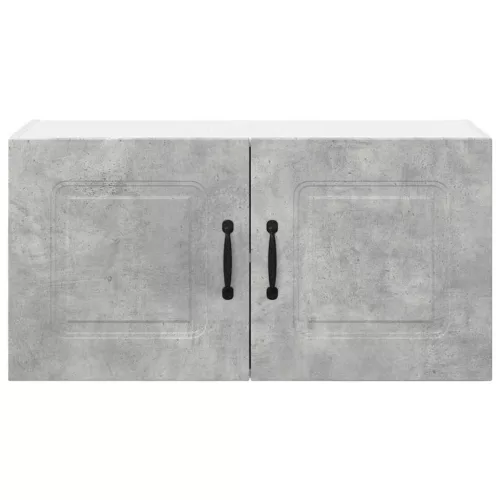 Fali konyhaszekrény Beton Szürke 80 x 31 x 40 cm Faanyag