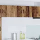 Fali konyhaszekrény polcokkal Öreg fa 80 x 31 x 40 cm Faanyag