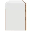 Fali konyhaszekrény polcokkal Öreg fa 80 x 31 x 40 cm Faanyag