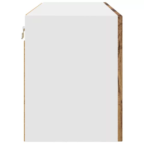 Fali konyhaszekrény polcokkal Öreg fa 80 x 31 x 40 cm Faanyag