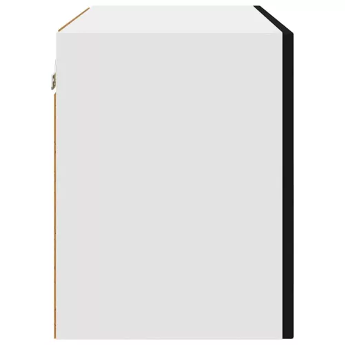 Fali konyhaszekrény 2 pcs Fekete 60 x 31 x 40 cm Faanyag
