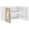 Fali konyhaszekrény 2 pcs Sonoma tölgy 60 x 31 x 40 cm Faanyag