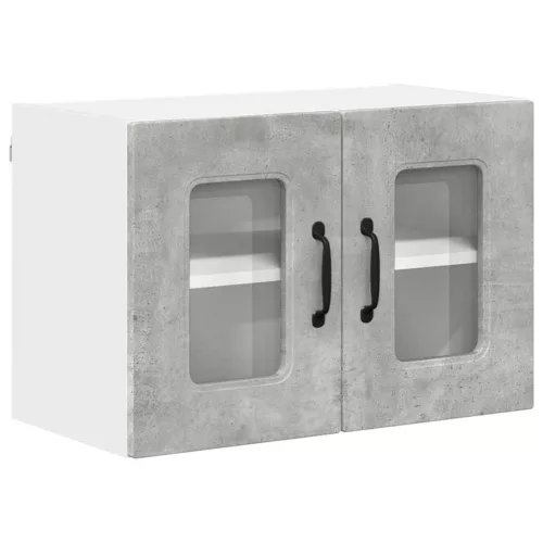Fali konyhaszekrény Beton Szürke 60 x 31 x 40 cm Faanyag