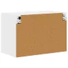 Fali konyhaszekrény 2 pcs Magas Fényű Fehér 60 x 31 x 40 cm