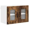 Fali konyhaszekrény 2 pcs Füstölt tölgy 60 x 31 x 40 cm Faanyag