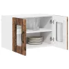 Fali konyhaszekrény 2 pcs Öreg fa 60 x 31 x 40 cm Faanyag