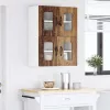 Fali konyhaszekrény 2 pcs Öreg fa 60 x 31 x 40 cm Faanyag