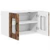 Fali konyhaszekrény 2 pcs Öreg fa 60 x 31 x 40 cm Faanyag