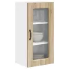 Fali konyhaszekrény 2 pcs Sonoma tölgy 40 x 31 x 80 cm Faanyag
