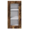 Fali konyhaszekrény 2 pcs Füstölt tölgy 40 x 31 x 80 cm Faanyag