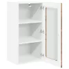 Fali konyhaszekrény 2 pcs Öreg fa 40 x 31 x 80 cm Faanyag