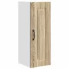 Fali konyhaszekrény 2 pcs Sonoma tölgy 30 x 31 x 80 cm Faanyag