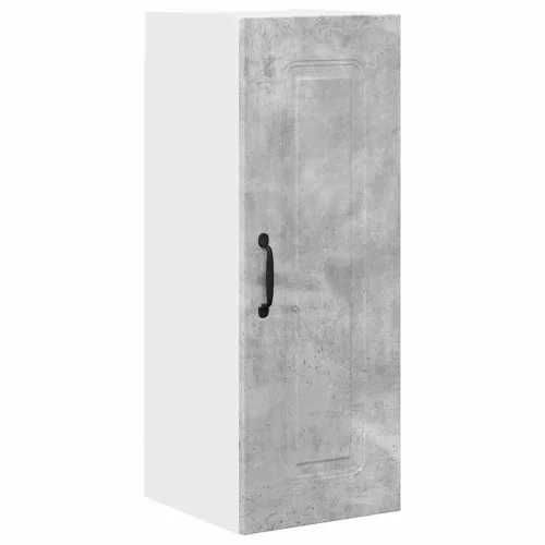 Fali konyhaszekrény Beton Szürke 30 x 31 x 80 cm Faanyag