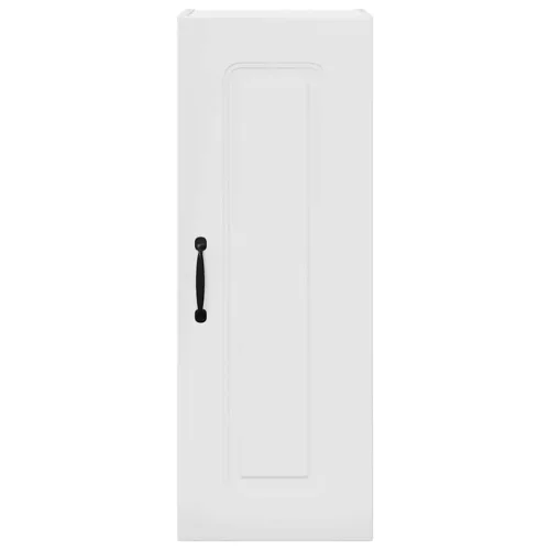 Fali konyhaszekrény 2 pcs Magas Fényű Fehér 30 x 31 x 80 cm