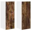 Fali konyhaszekrény 2 pcs Füstölt tölgy 30 x 31 x 80 cm Faanyag