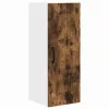 Fali konyhaszekrény 2 pcs Füstölt tölgy 30 x 31 x 80 cm Faanyag