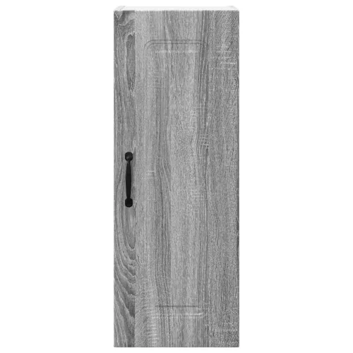 Fali konyhaszekrény 2 pcs Szürke Sonoma 30 x 31 x 80 cm Faanyag