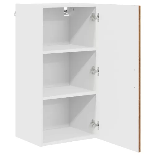 Fali konyhaszekrény polcokkal Öreg fa 40 x 31 x 80 cm Faanyag