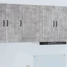 Fali konyhaszekrény Beton Szürke 50 x 31 x 80 cm Faanyag