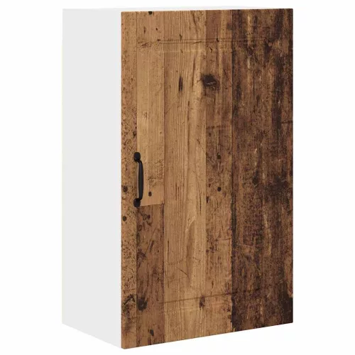 Fali konyhaszekrény polcokkal Öreg fa 50 x 31 x 80 cm Faanyag