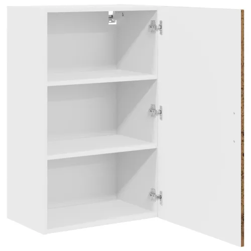 Fali konyhaszekrény polcokkal Öreg fa 50 x 31 x 80 cm Faanyag