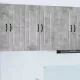 Fali konyhaszekrény Beton Szürke 60 x 31 x 80 cm Faanyag