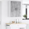 Fali konyhaszekrény Beton Szürke 60 x 31 x 80 cm Faanyag