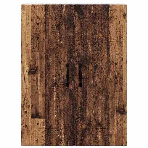 Fali konyhaszekrény polcokkal Öreg fa 60 x 31 x 80 cm Faanyag