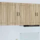 Fali konyhaszekrény Sonoma tölgy 80 x 31 x 80 cm Faanyag