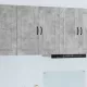 Fali konyhaszekrény Beton Szürke 80 x 31 x 80 cm Faanyag