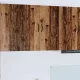 Fali konyhaszekrény polcokkal Öreg fa 80 x 31 x 80 cm Faanyag