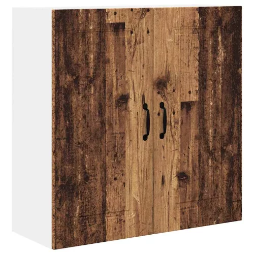 Fali konyhaszekrény polcokkal Öreg fa 80 x 31 x 80 cm Faanyag