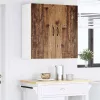 Fali konyhaszekrény polcokkal Öreg fa 80 x 31 x 80 cm Faanyag