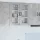 Fali konyhaszekrény Beton Szürke 80 x 31 x 80 cm Faanyag