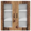 Fali konyhaszekrény polcokkal Öreg fa 80 x 31 x 80 cm Faanyag