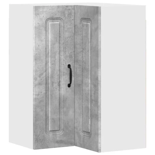 Fali konyhaszekrény Beton Szürke 57 x 57 x 80 cm Faanyag