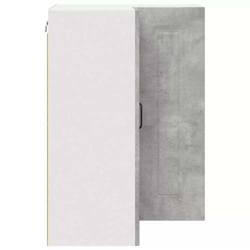 Fali konyhaszekrény Beton Szürke 57 x 57 x 80 cm Faanyag