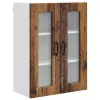 Fali konyhaszekrény polcokkal Öreg fa 60 x 31 x 80 cm Faanyag