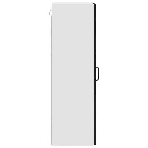 Fali konyhaszekrény polcokkal Fekete 40 x 31 x 100 cm Faanyag