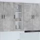 Fali konyhaszekrény Beton Szürke 40 x 31 x 100 cm Faanyag